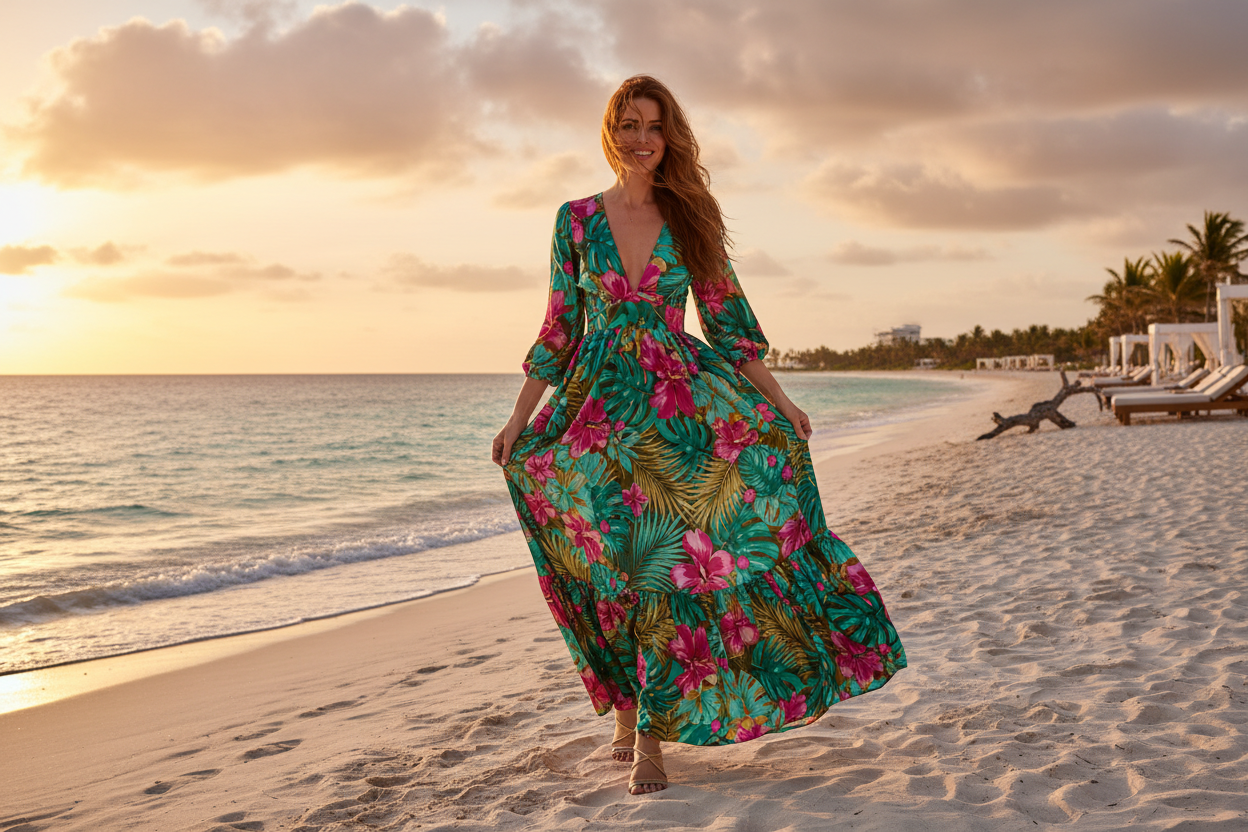 Women's maxi dresses – flowy, elegant beach and coastal styles for every warm-weather occasion