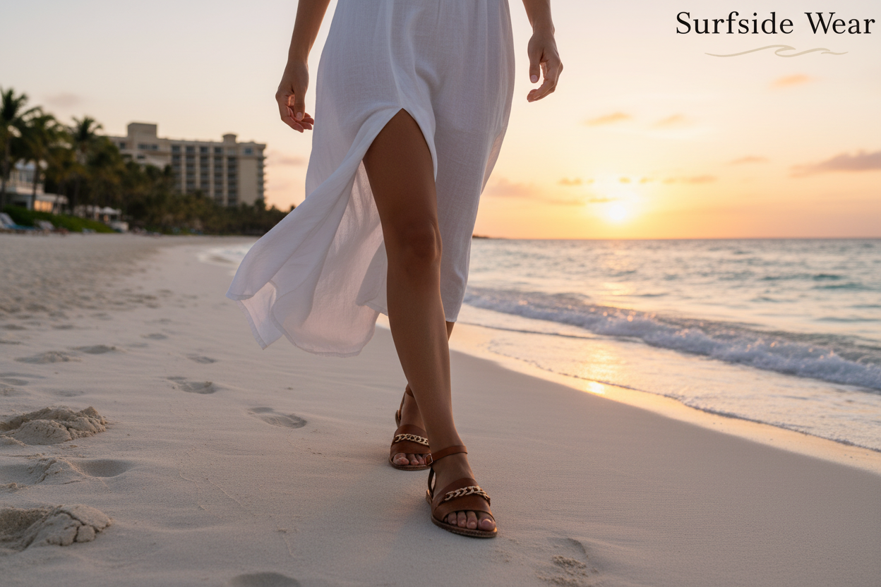 Women's summer footwear – beach sandals and resort shoes for every warm-weather occasion