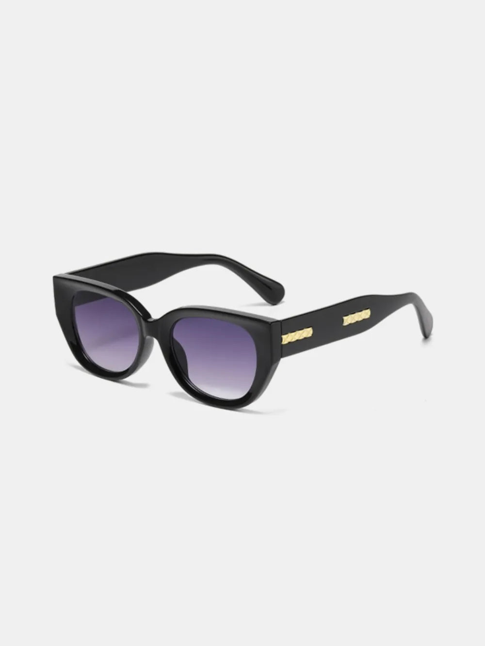 Women's Cat Eye UV400 Sunglasses Retro Coastal Multi Colors One Size Lavender One Size