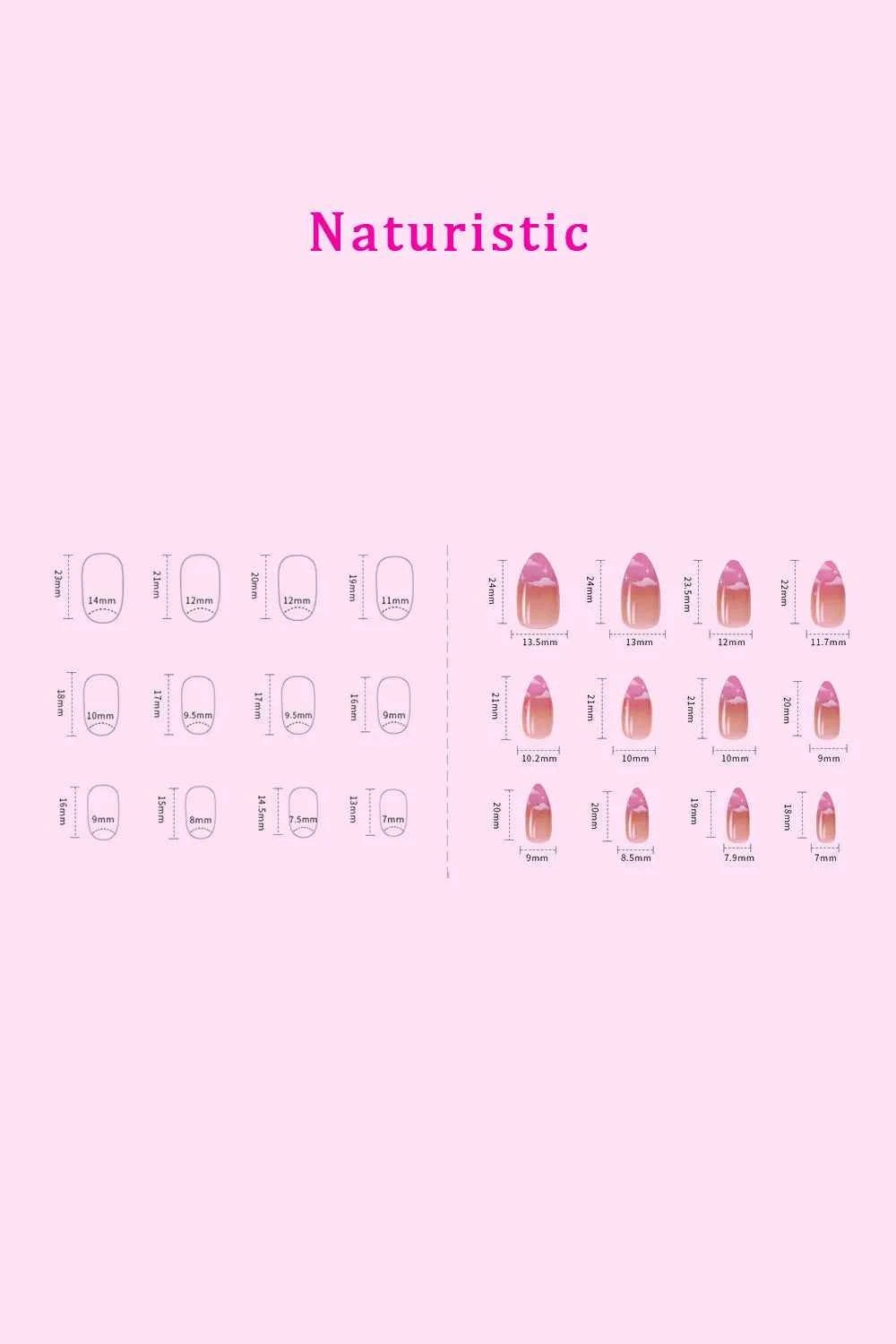 Women's So Pink Beauty Press-On Nails 2 Pack 48 Pieces One Size