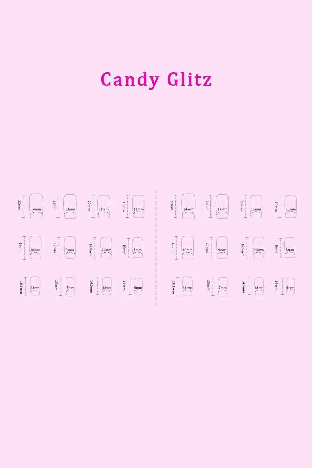 Women's So Pink Beauty Press-On Nails 2 Pack 48 Pieces One Size