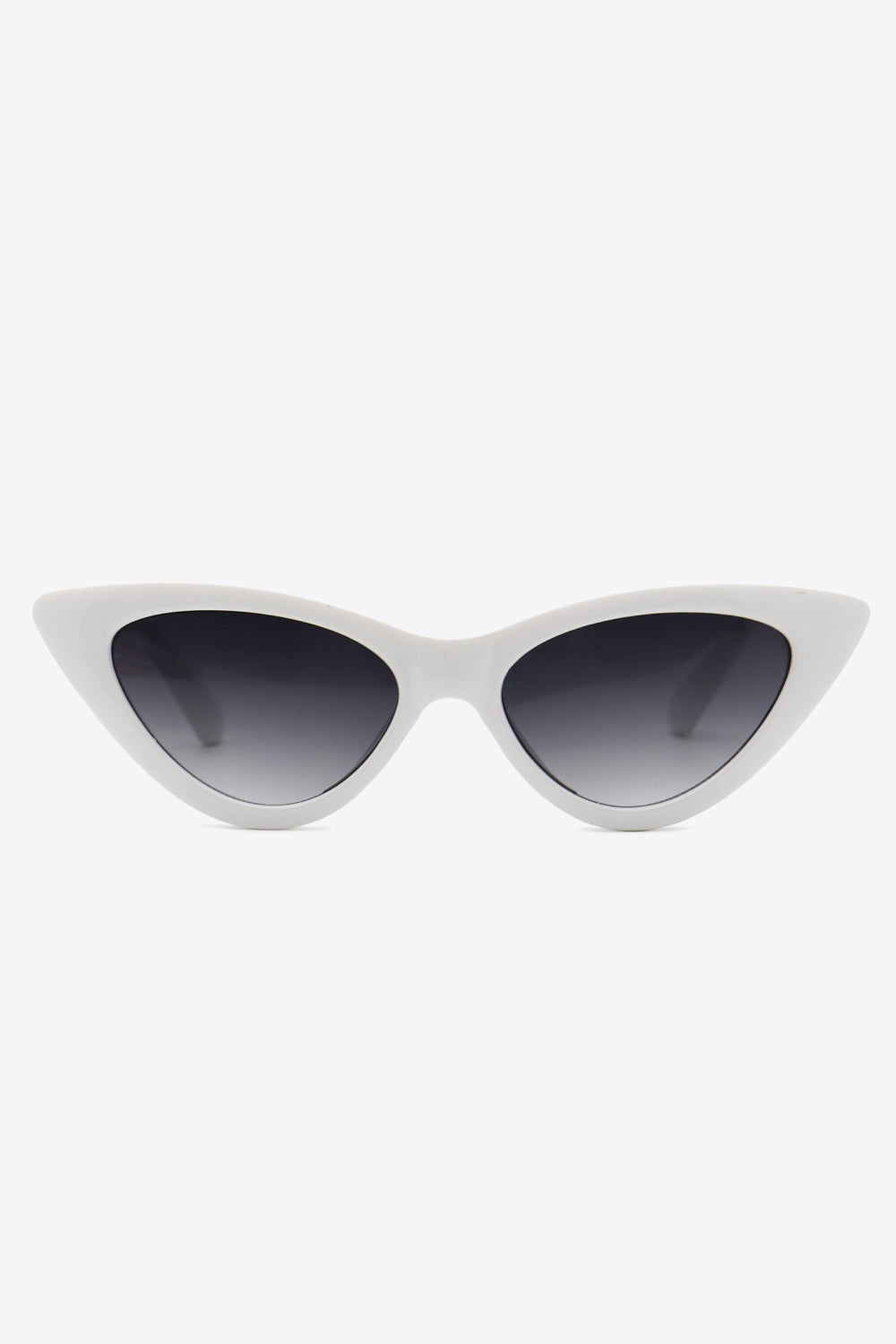 Women's Chain Detail Cat-Eye Sunglasses UV400 Coastal Deep Red Gray One Size