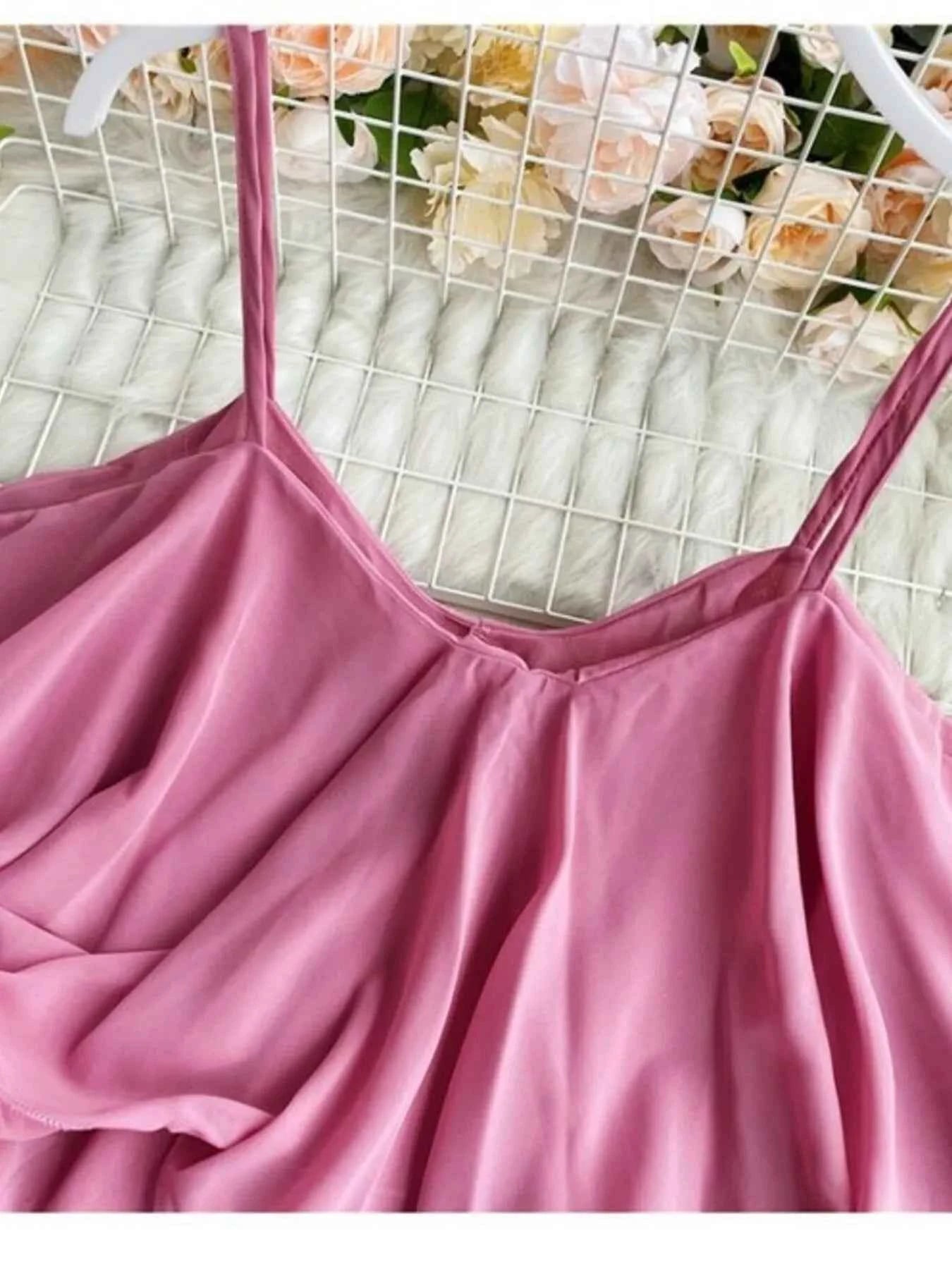 Ruffled Flowy Cami
