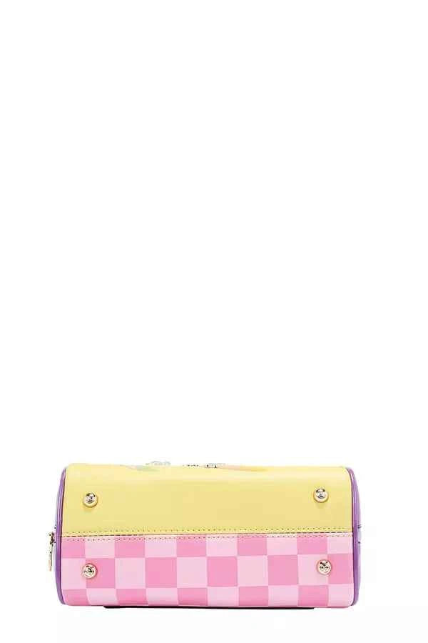 Women's Nicole Lee USA Nail Polish Mini Dome Handbag Vegan Leather One Size