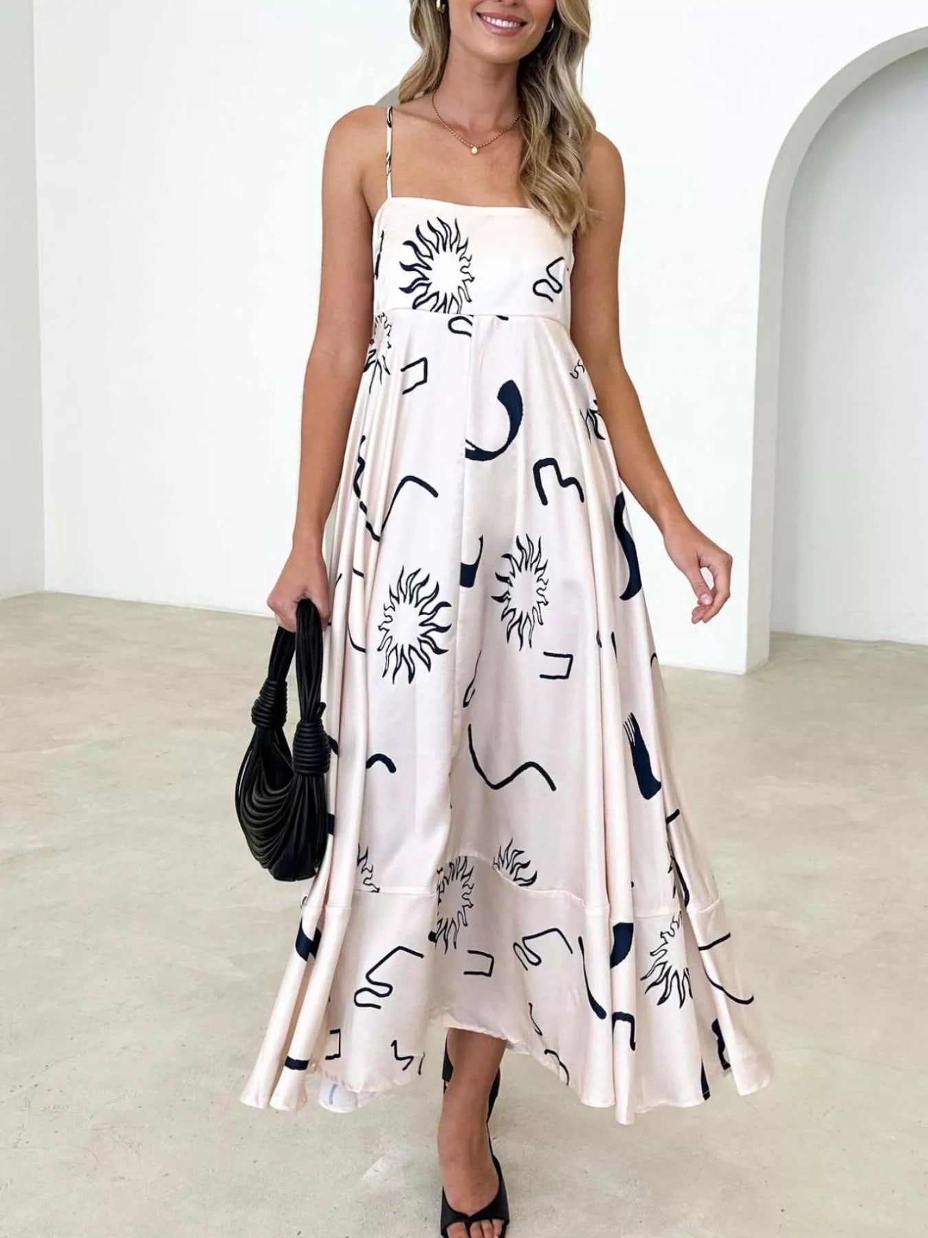 Women's Spaghetti Strap Maxi Dress – 5 Colors, S–L