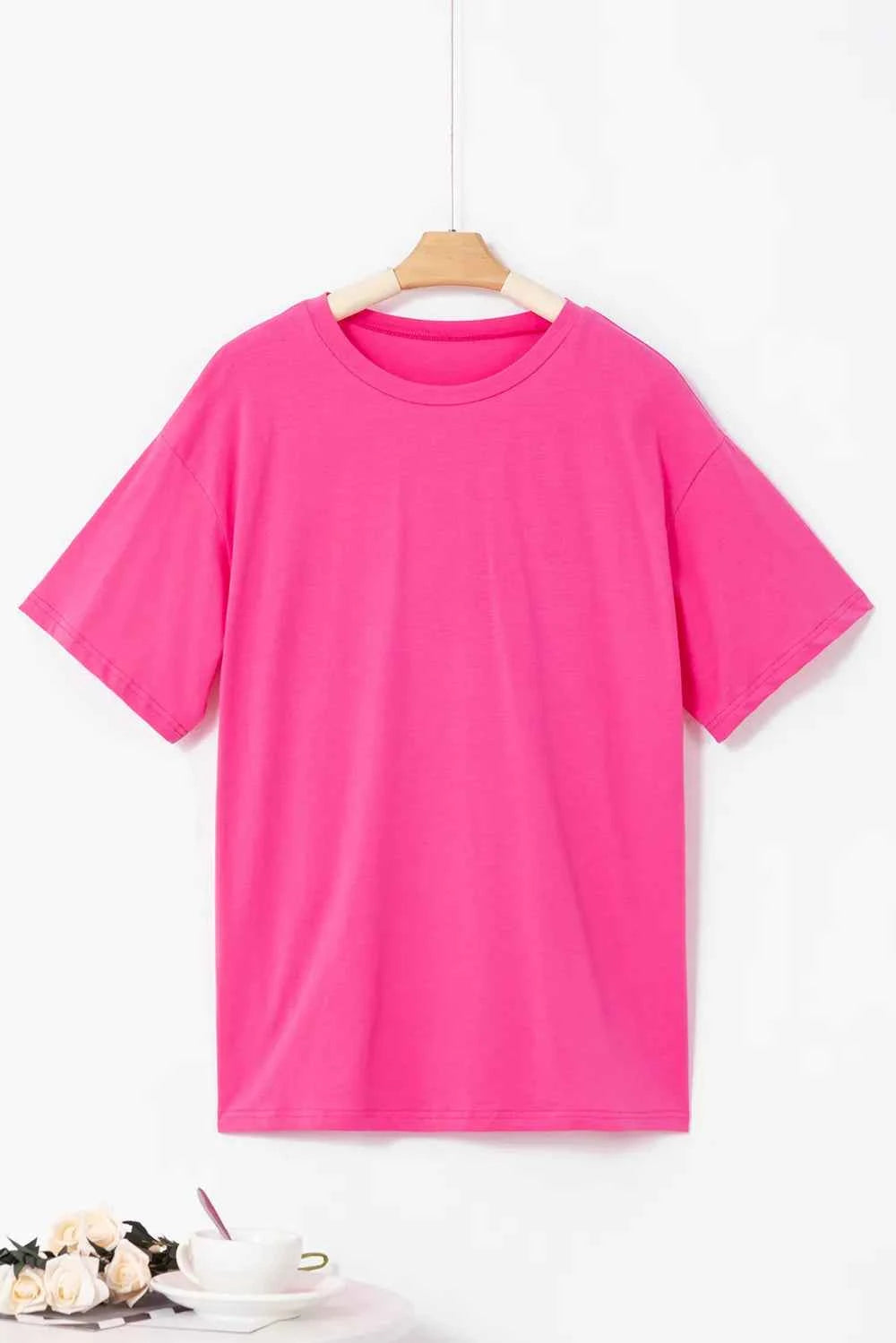 SUN SHINE ON MY MIND Round Neck T-Shirt