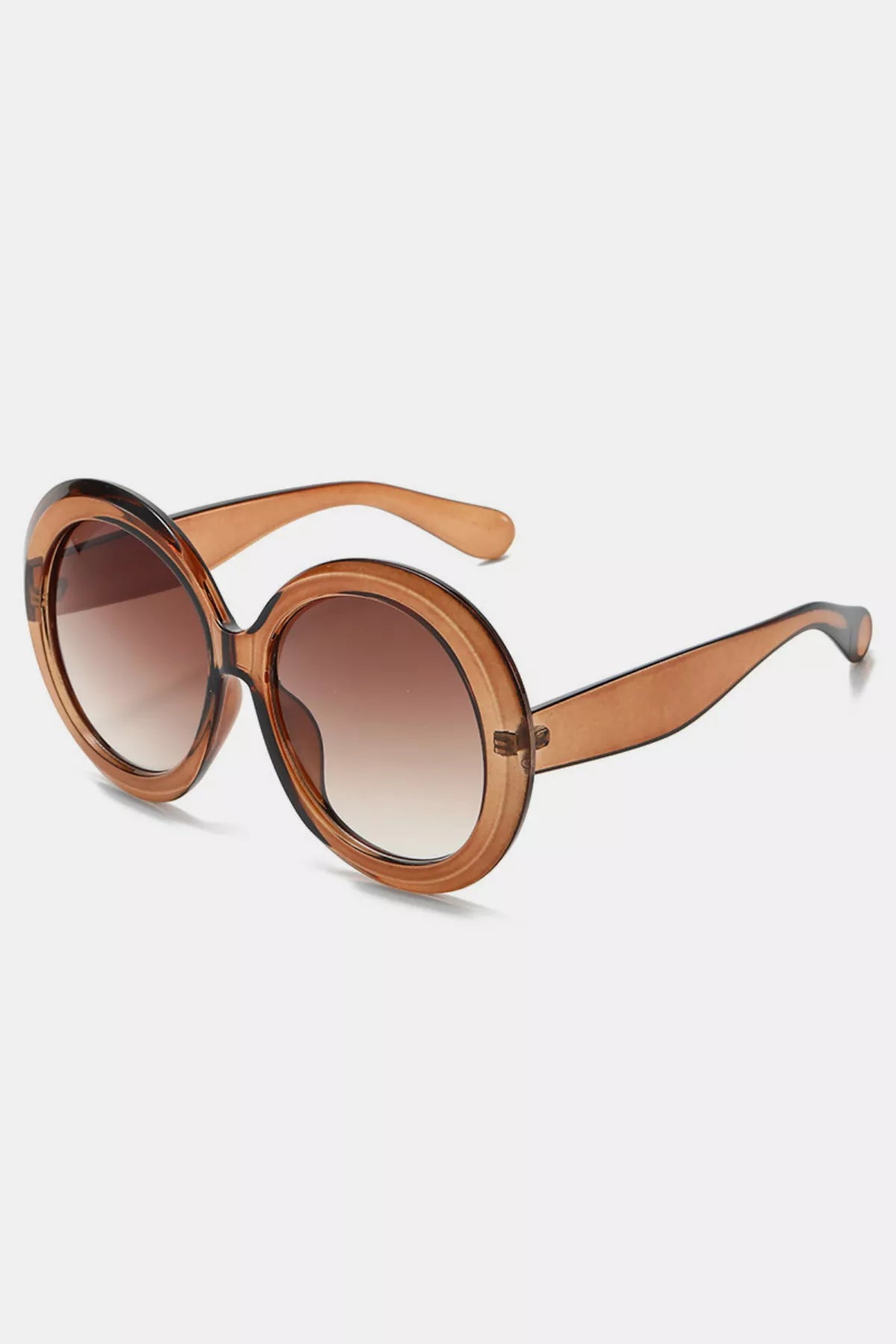 Women's Oversized Round Sunglasses UV400 Beach 7 Styles One Size Style G One Size Accessories