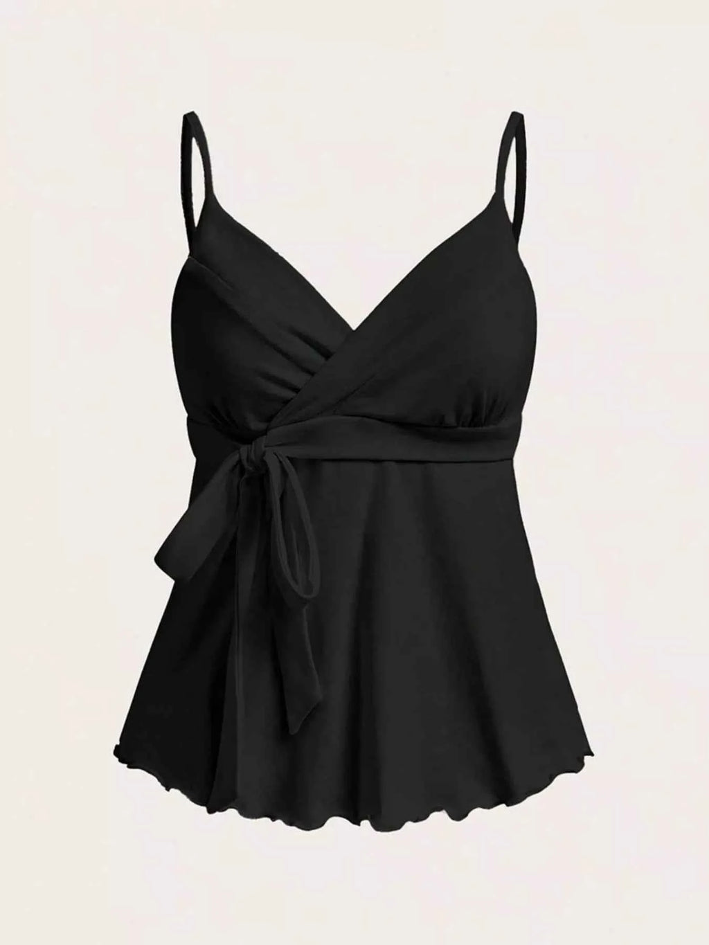 Wrap Tie Surplice Cami