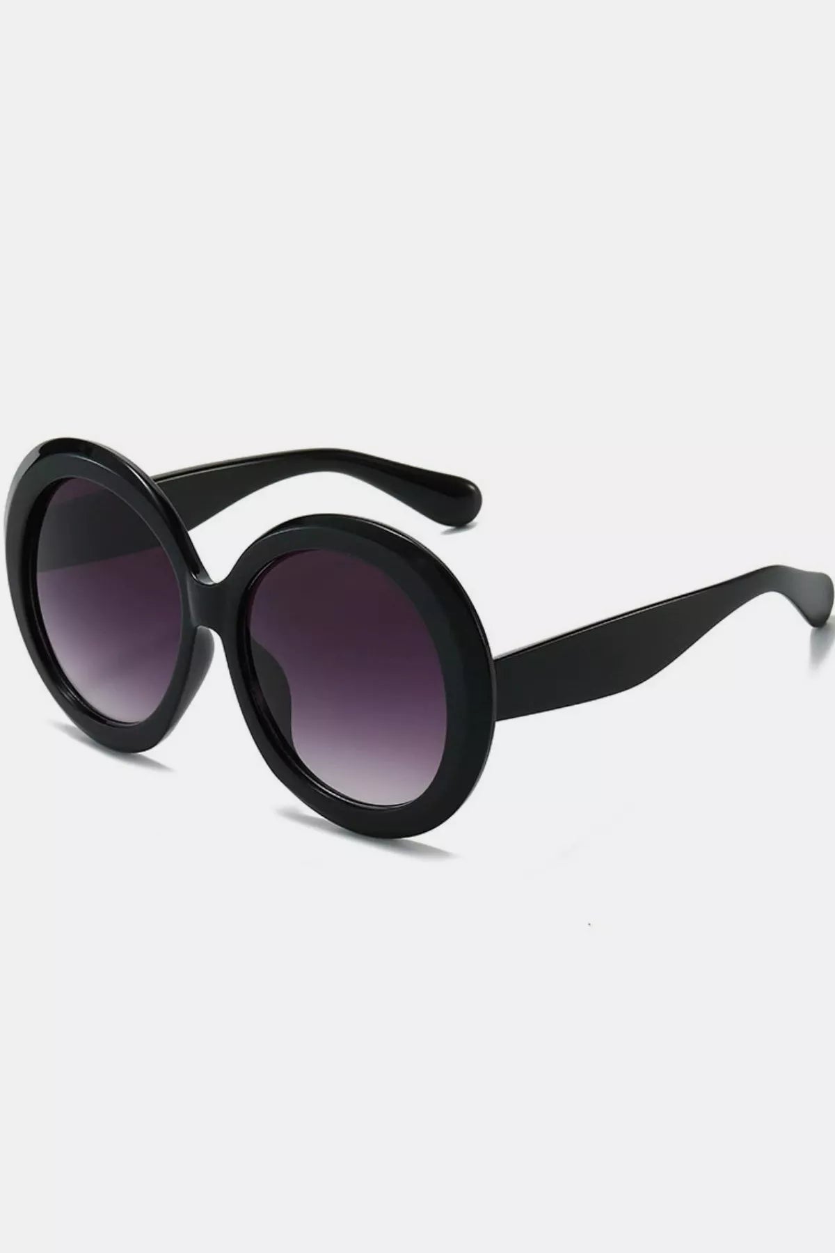 Women's Oversized Round Sunglasses UV400 Beach 7 Styles One Size Style B One Size Accessories