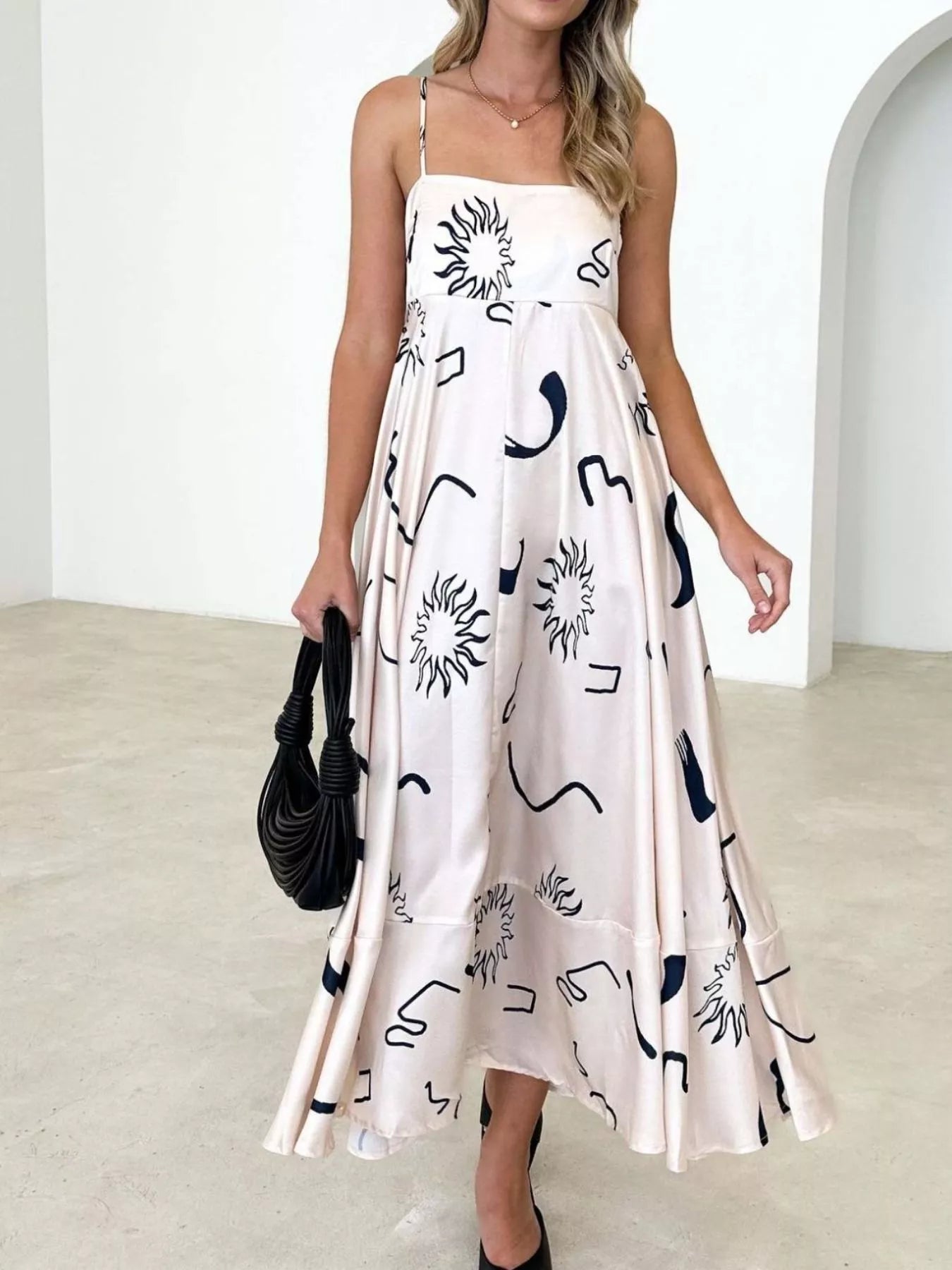 Women's Spaghetti Strap Maxi Dress – 5 Colors, S–L