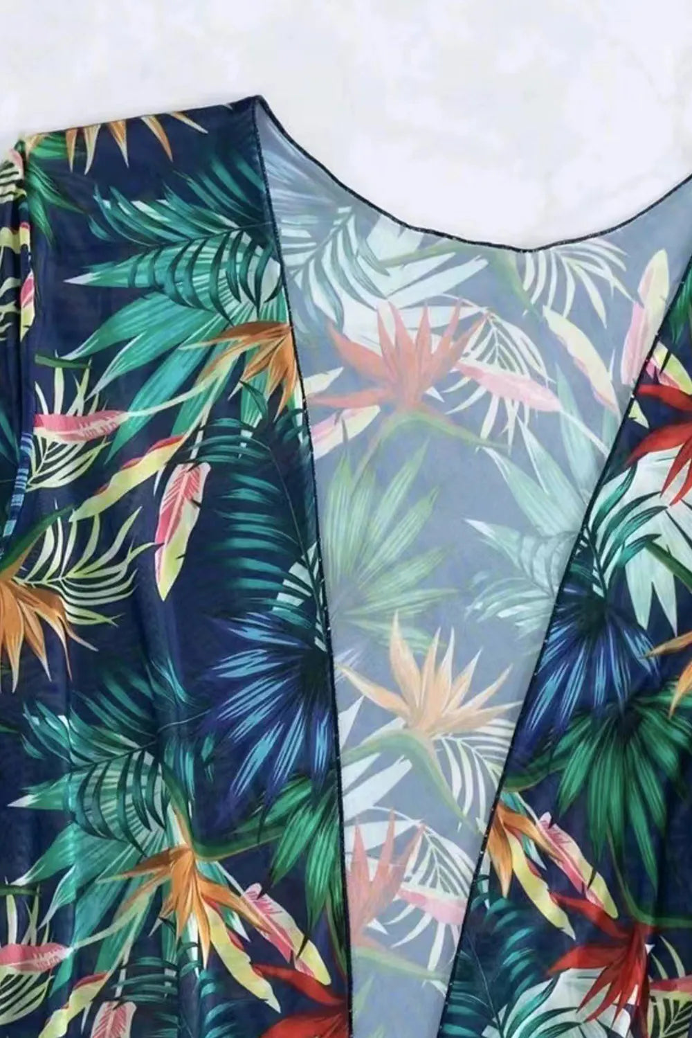 Women's Printed Halter Neck Tied Three-Piece Bikini Swim Set Multi Colors S-XL