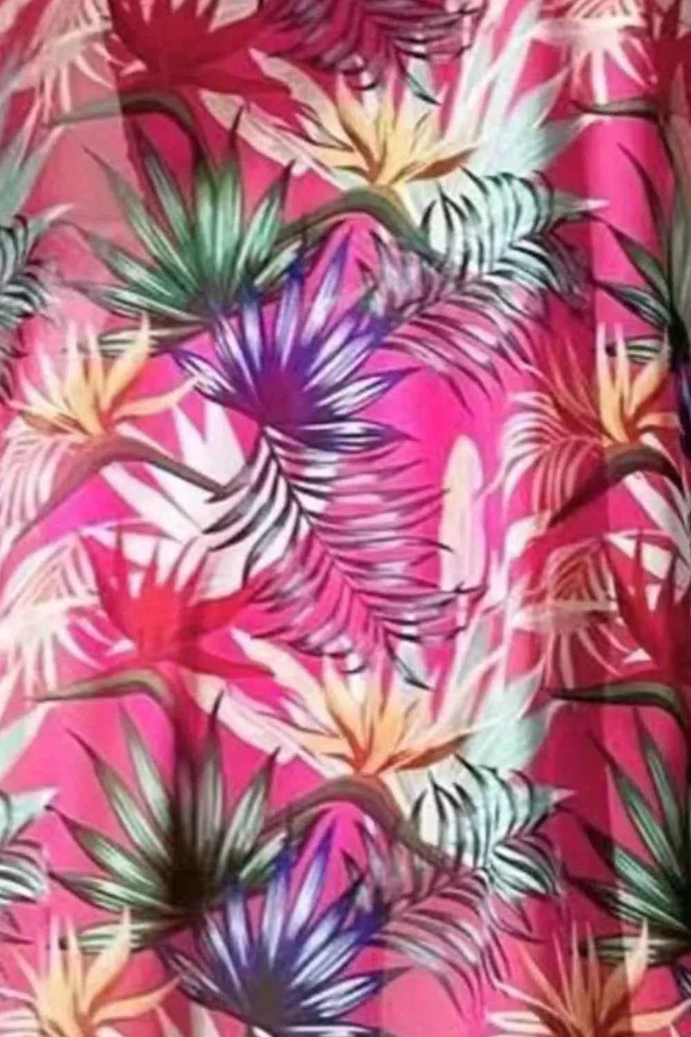 Women's Printed Halter Neck Tied Three-Piece Bikini Swim Set Multi Colors S-XL