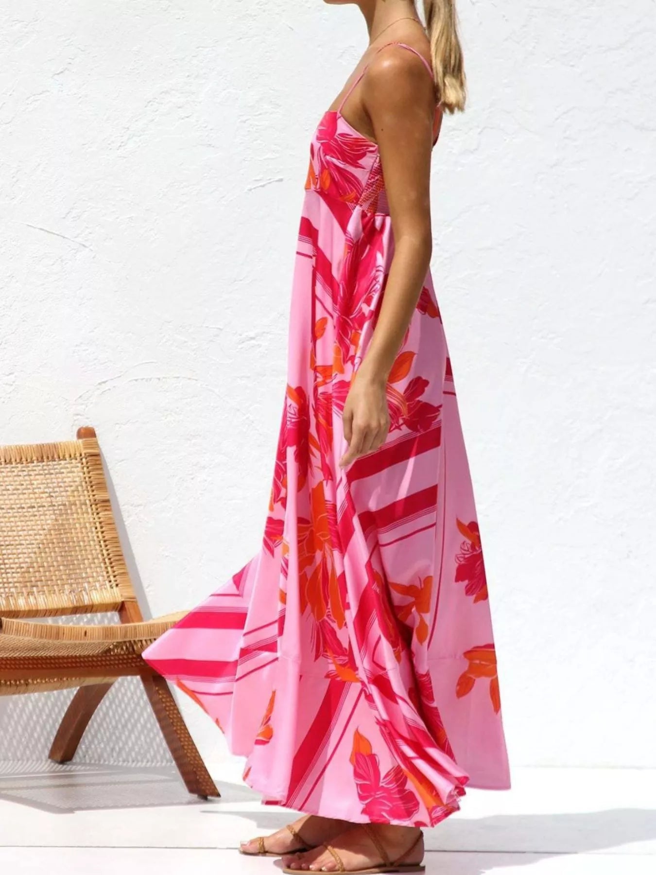 Women's Spaghetti Strap Maxi Dress – 5 Colors, S–L